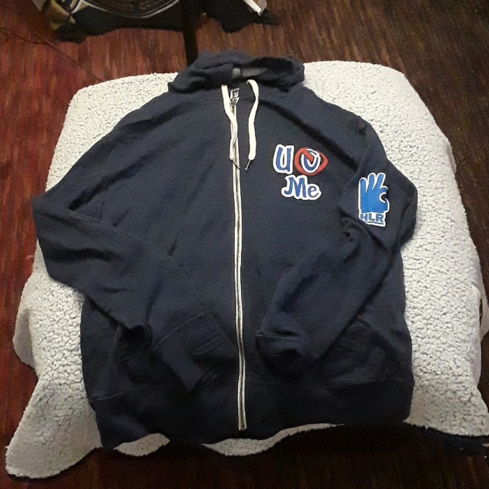 John Cena WWE zip up hoodie